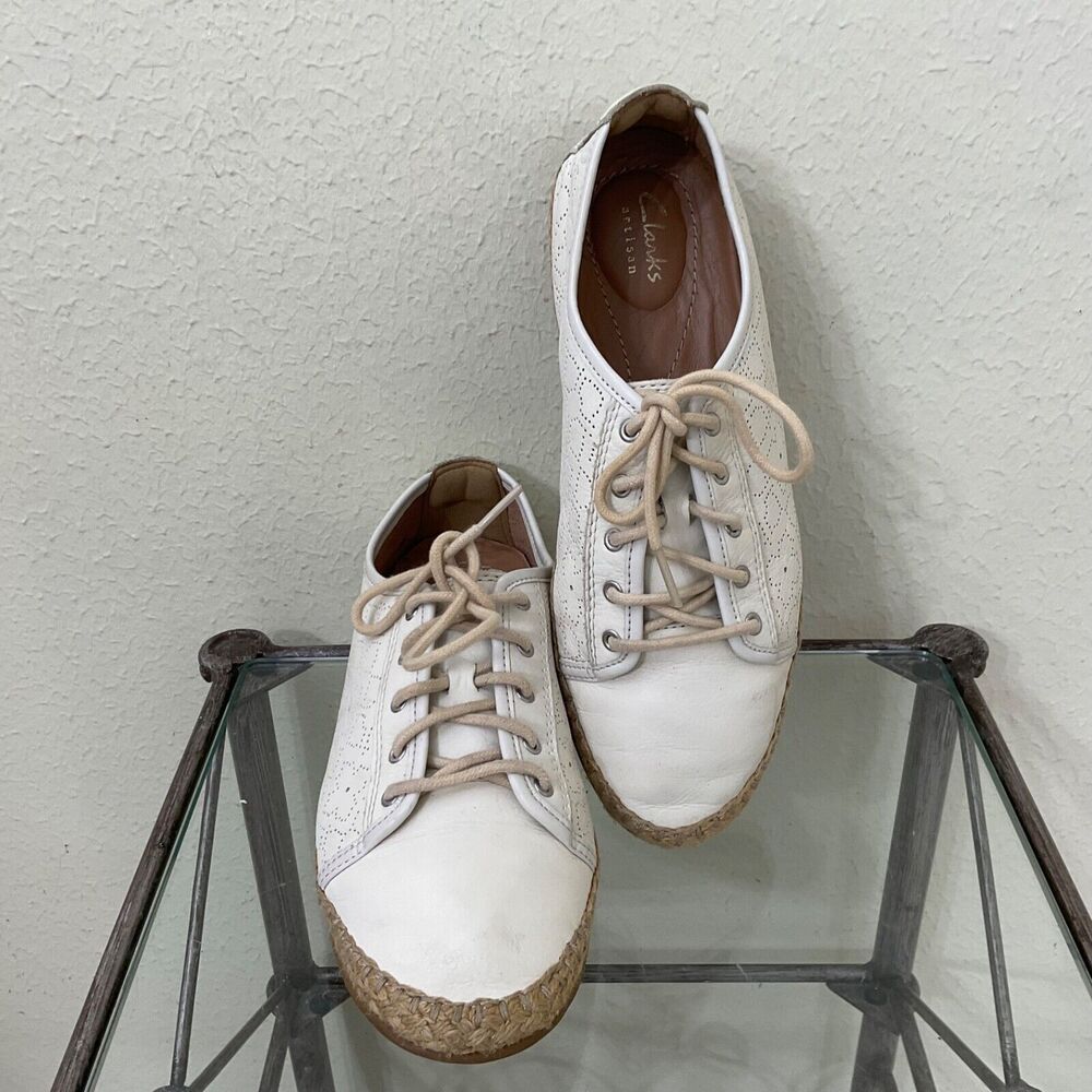 Clarks Azella Prosper Sneakers women’s size 8.5 Espadrille Midsole Cushion